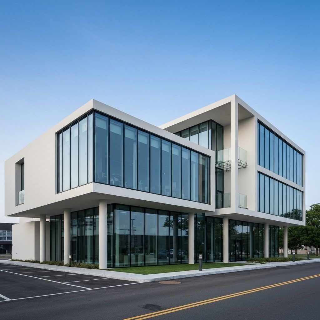 Modern professional architecture